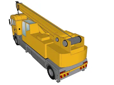 Powercrane crane 3D model
