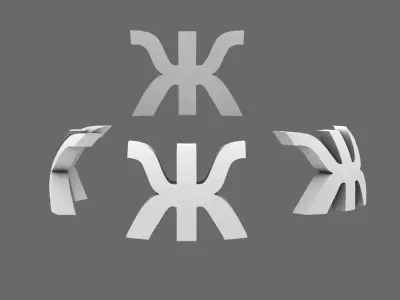 Order of Zhe-nos Hellions Destroyer Shoulder Symbols 3D print model