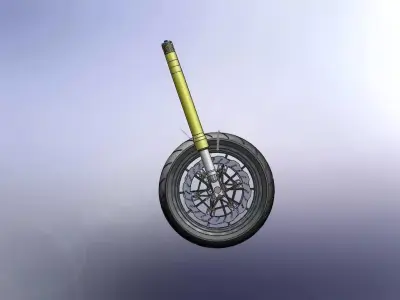Wheel Assembly Free 3D model by brent-scott