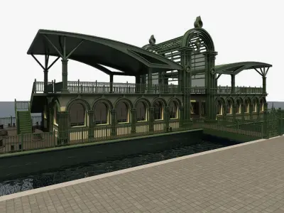 Passenger Terminal 3D model