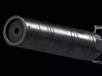 Daniel Defense SoundGuard SG-30 Low-poly 3D model