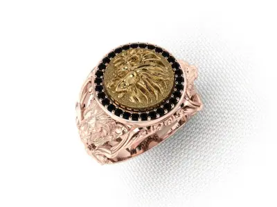 3d ring Free 3D print model purchase
