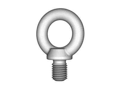 Eye bolt 3D model by 3dsolidworks
