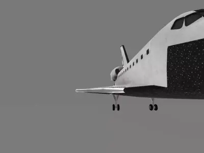 space shuttle 3D model buy
