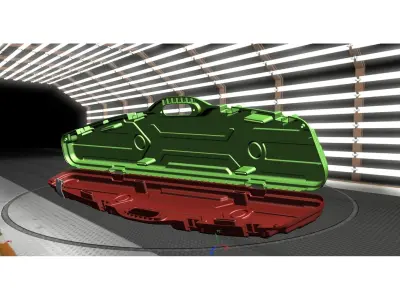 SNIPER CASE gun case 3D print model
