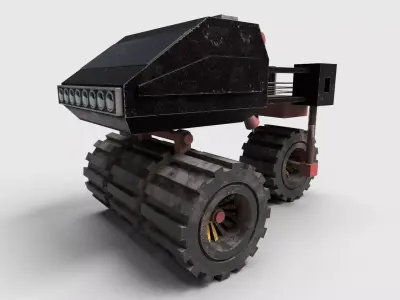Rider Truck CG 3D model