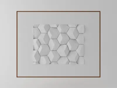 Big Painting - Minimalist Design Free 3D model
