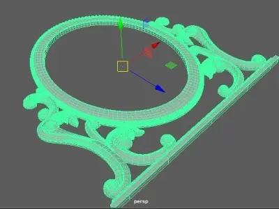 mirror 3d model for cnc machines 3D model