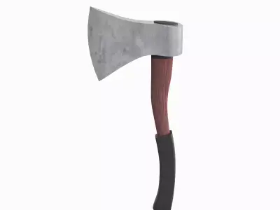 Camping Axe 02 3D model