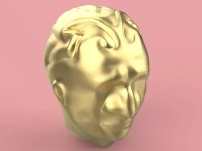 firs head sculpting 3D model