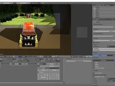 Game MiniBOT Free low-poly 3D model