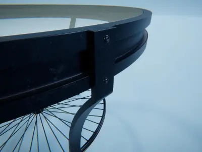 Coffee Table 6 Low-poly 3D model