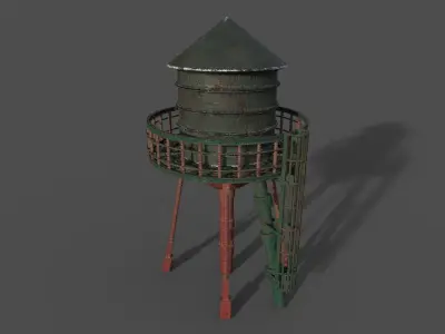 Water Tank 3D model purchase