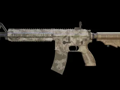 Heckler and Koch HK416 3D model