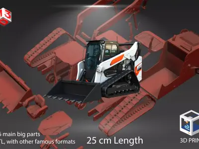 T86 Bobcat Compact Track Loader  - Special Edition 3D print 3D print model