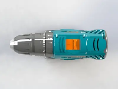 Apertadeira Bateria Bosch GSB 180 LI Screwdriver Battery 3D model