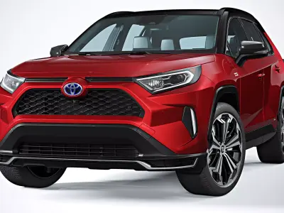 2021 Toyota RAV4 Prime 3D model