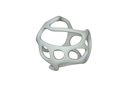 SciFi Cube Object No 42835 Low Poly Shape Texture
