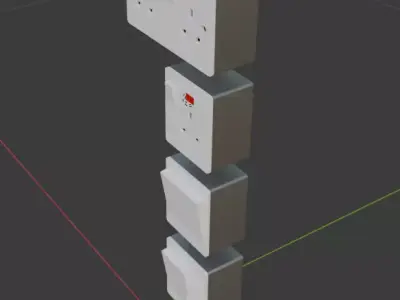 Electric Plugs Free 3D model