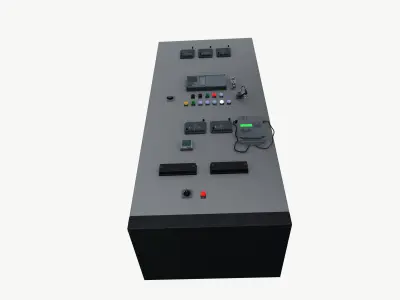 Control Panel 3D model 11