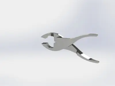 Pliers pair of 3D model