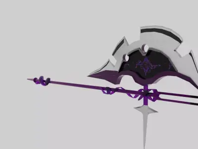 SWORD MODEL Low-poly 3D model 3