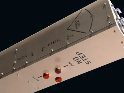 LAND-LGR4 Launcher 3D model