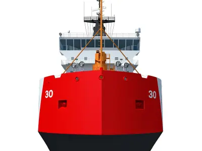 US Coast Guard Icebreaker 3D model