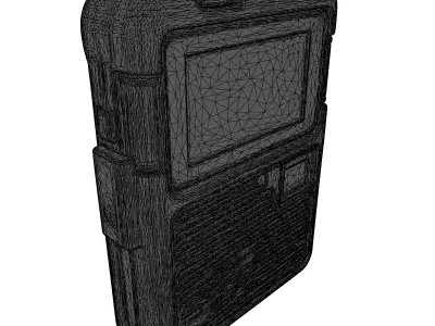 Retro SciFi Handheld Communication Device 3D model