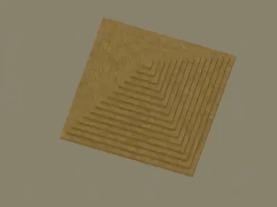 Pyramid Low-poly 3D model