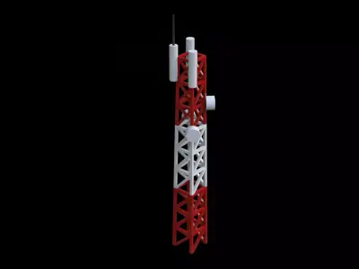 Tower Low-poly 3D model purchase