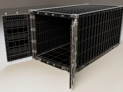 Container 3D model 2