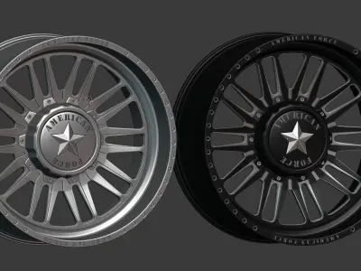American Force Vibrant Rims 3D model