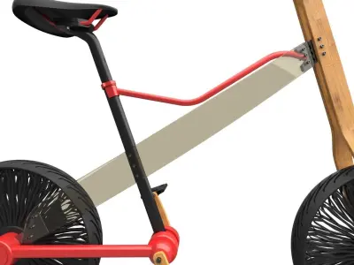 Kika urban bike Free 3D model