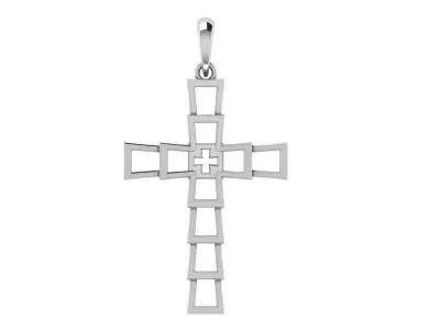 CROSS PENDANT CR167 3D print model