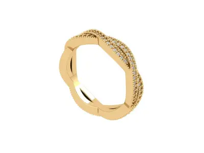 Infinity Ring  3D print model purchase