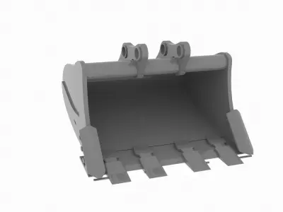 excavator bucket  3D model