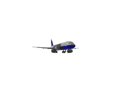 Burnt Airliner 2 3D model