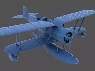 RO43 - Commercial license - 1-72 scale 3D print model