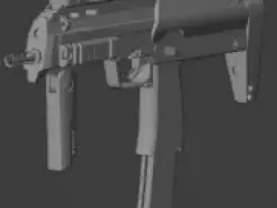 UZI GUN 3D model purchase