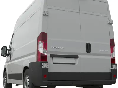2024 Citroen JUMPER  L1H2 Detailed interior 3D model