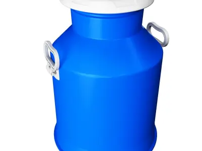 Milk can 3D model purchase