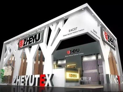 Exhibition - Area -6X9-3DMAX2009-042 3D model
