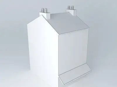 Store Place Nationale Bordelaise Ribérac Free 3D model