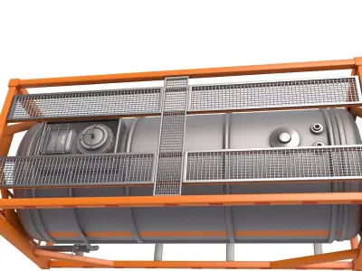 Tank Container 3D model