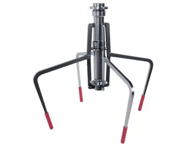 Metal Claw 33 with RIG 3D model