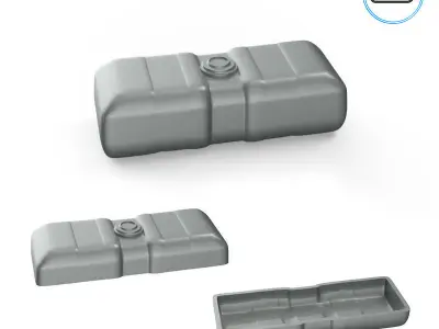 Vehicle Fuel Tank 3D print model
