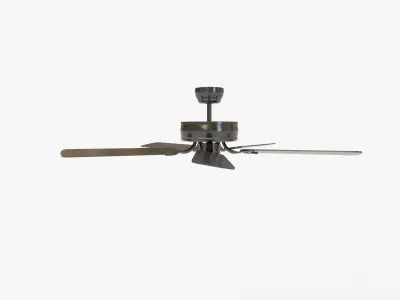 Ceiling Fan Classic Royal Antique 3D model