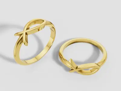 Infinity Ring 3D print model