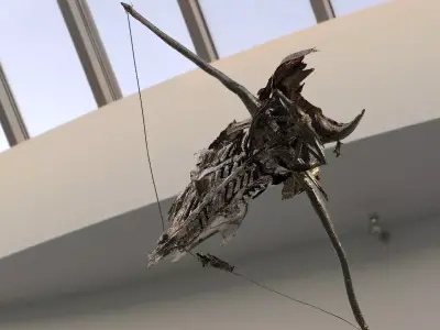 Crossbow stylized 3D model